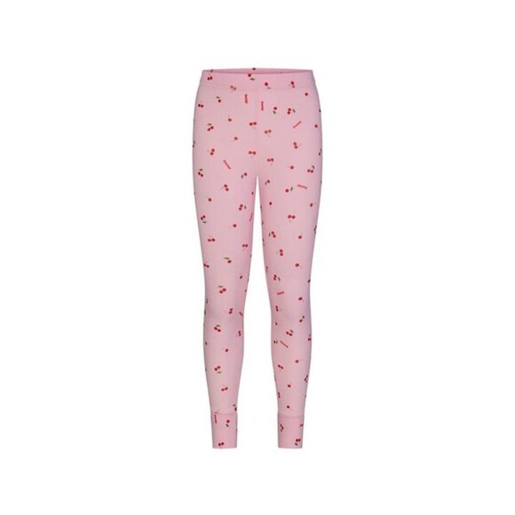 Skims Kids Soft Lounge Sleep Pants | Cherries | Size 5 - Picture 1 of 3